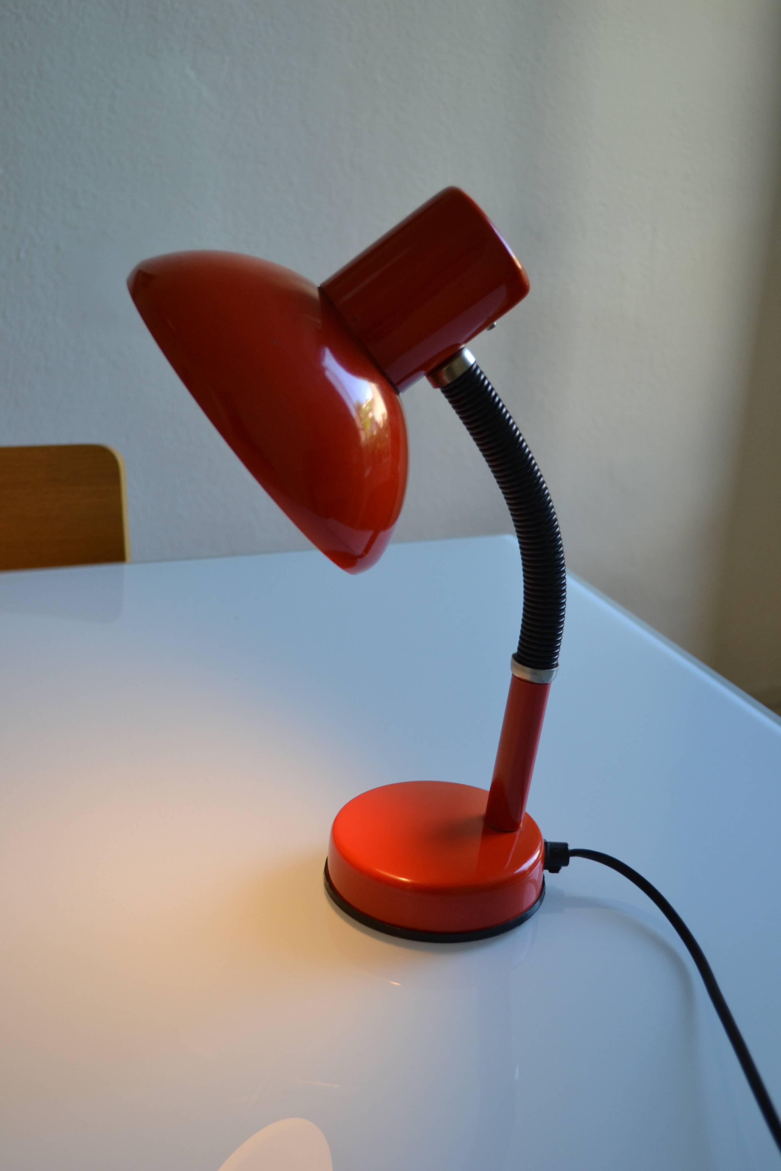 Vintage orange lamp Kema Keur