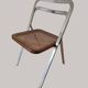 Giorgio Cattelan caned folding chair for Cidue – Italy, 1970s