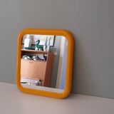 Plastic space age mirror, belgium 1960