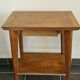 1950s side table with compass legs
