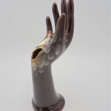 Hand-shaped soliflore baguier