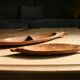 Ethnic dishes in exotic wood
