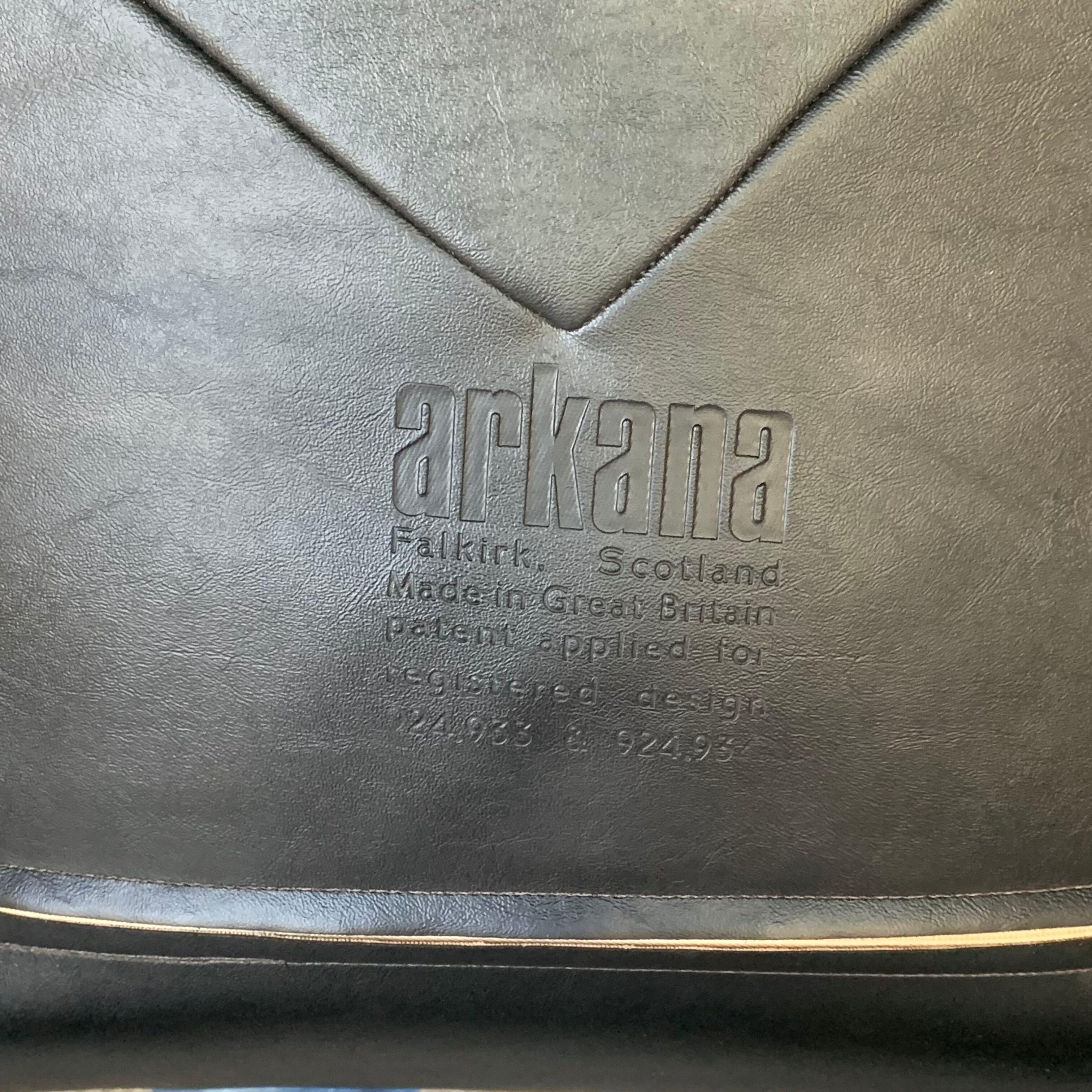 Safari and ottoman armchair by Maurice Burke for Arkana