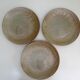 Lot de 6 assiettes plates Poisson Grès CNP Village France