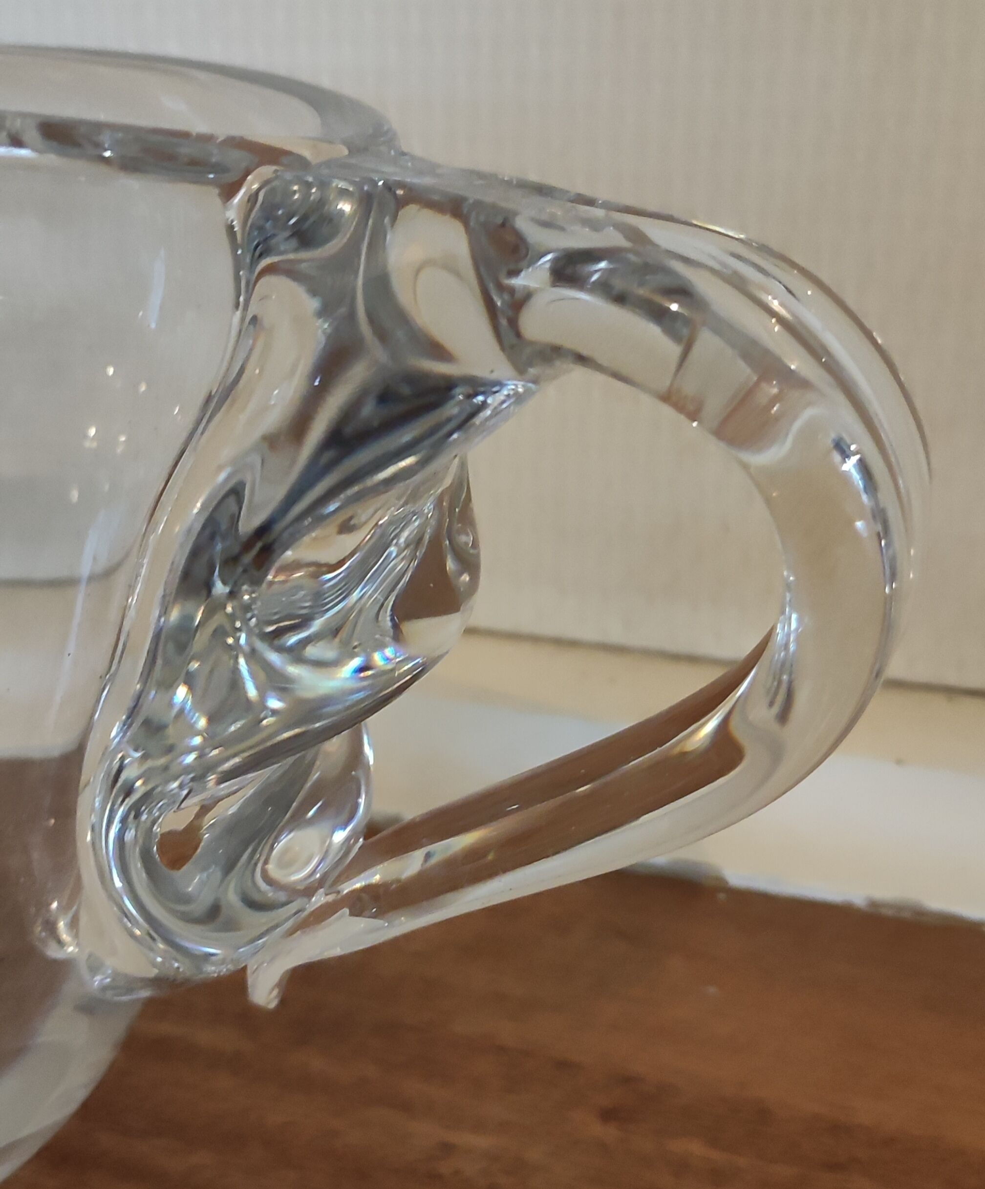 Old vase Val Saint Lambert