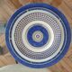 Christofle Océana Bleu dinner service, porcelain and fine gold