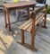 Double school desk