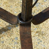 70s wrought iron lamppost