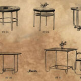 1930's Modernist Coffee Table Model ST44 by Slezak