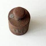 Poids de fer antique 2 kg