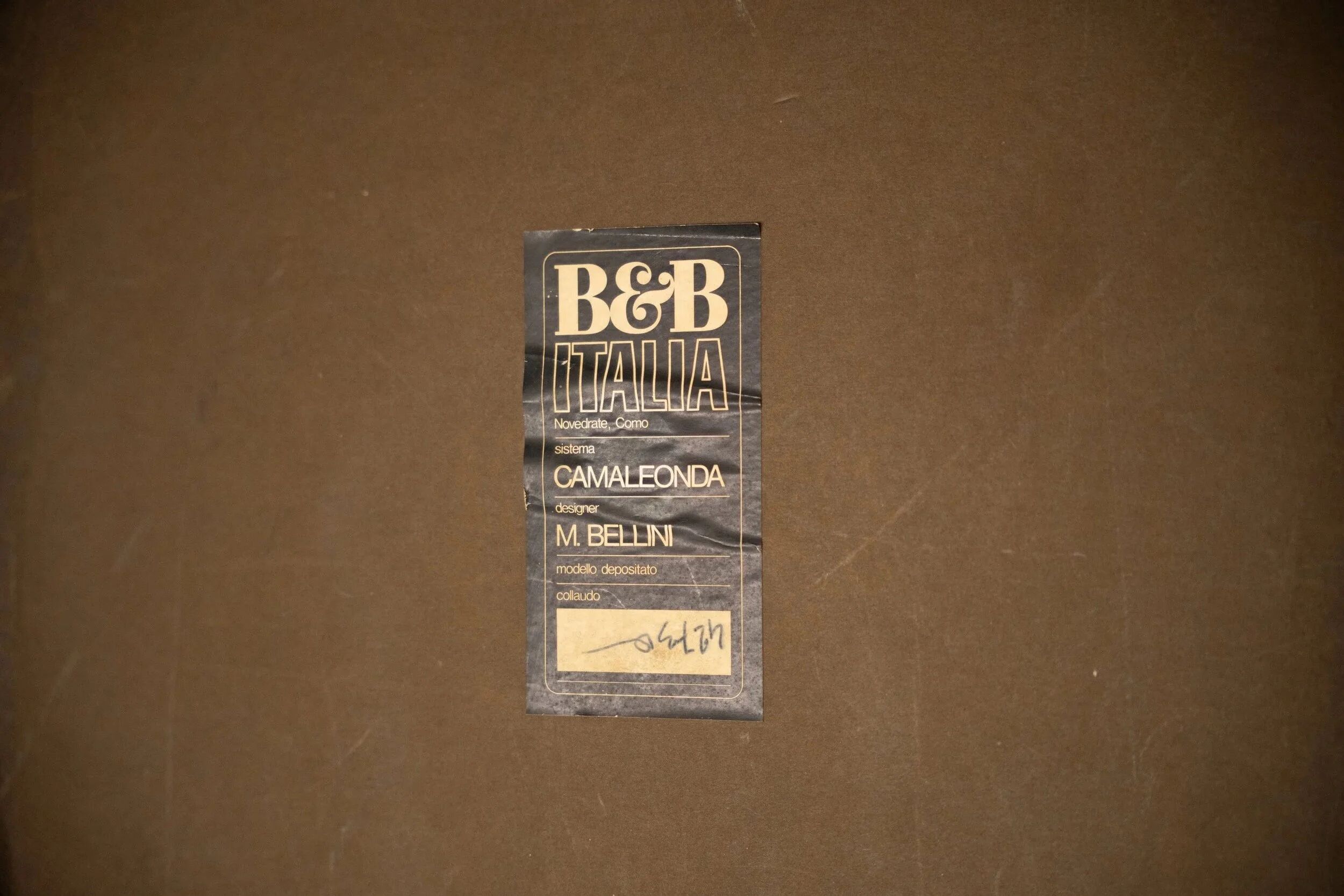 Camaleonda de Mario Bellini pour B&B Italia