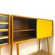 Retro chests of drawers, Jiří Jiroutek, 1960s, Czechoslovakia