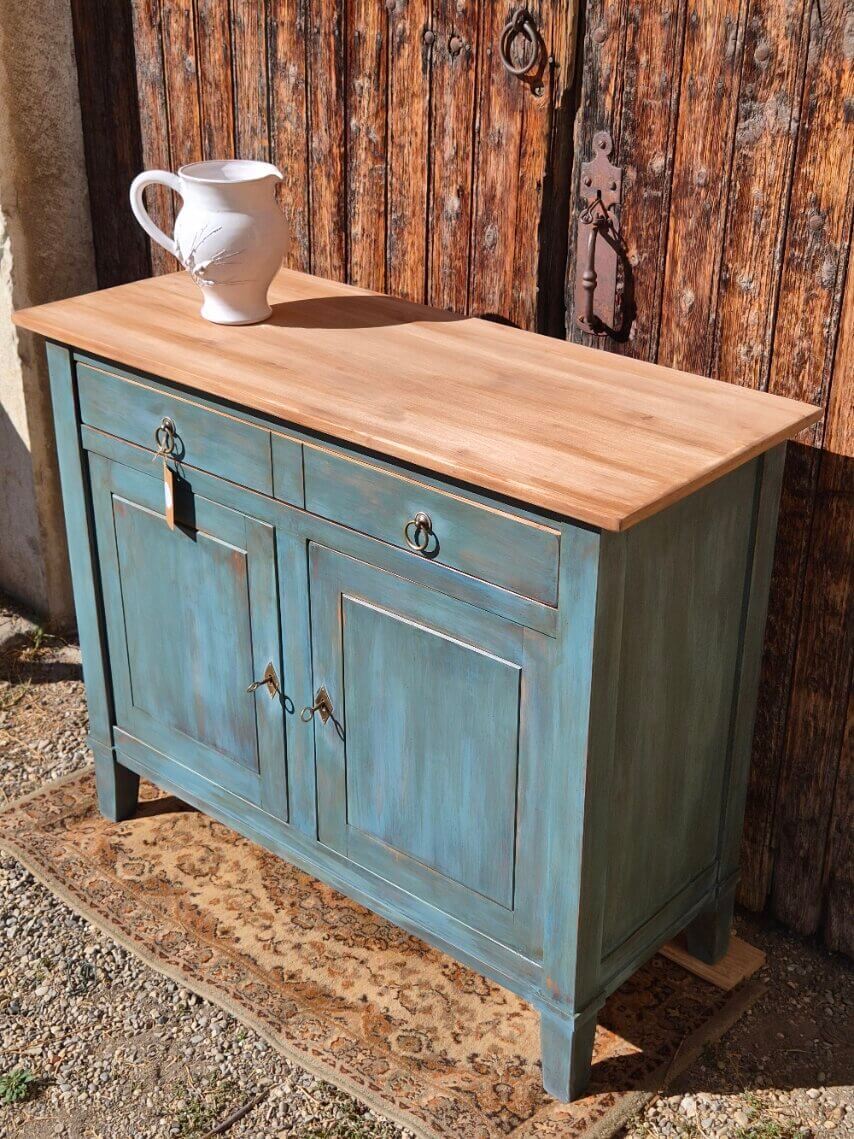 Renovated and distressed antique sideboard | Alexandre