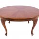Large extendable table with eight chairs, late 19th century, France. After renovation.
