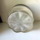 Vintage Scandinavian Midcentury wall or ceiling light in metal & glass