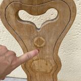 Wooden tripod chair from the 60s