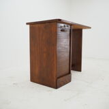 Midcentury Free Standing Roller Working Desk, Table, Czechoslovakia, the 1960s