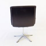 Wilkhahn Delta 2000 leather chair by Delta