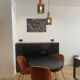 MEETING TABLE DIAMETER 100 cm BLACK BASE
