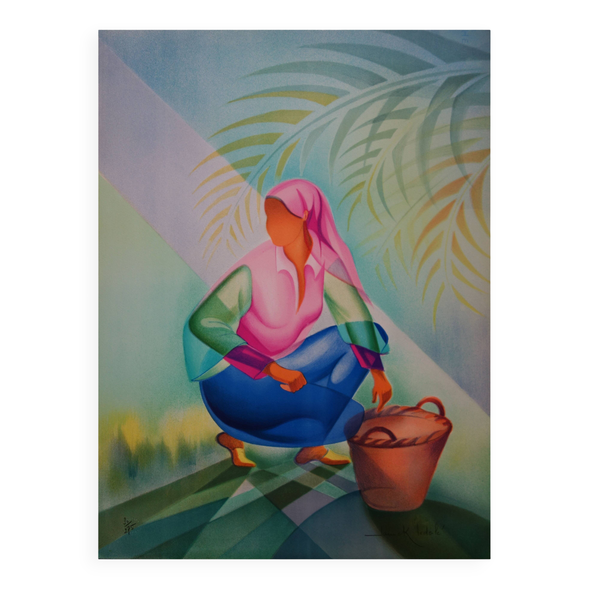 Janick Lederle: The Harvest, original signed lithograph