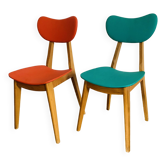 Paire de chaises vintage