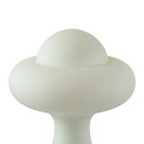 Lampe design champignon en verre dépoli mat Space Age Peill & Putzler