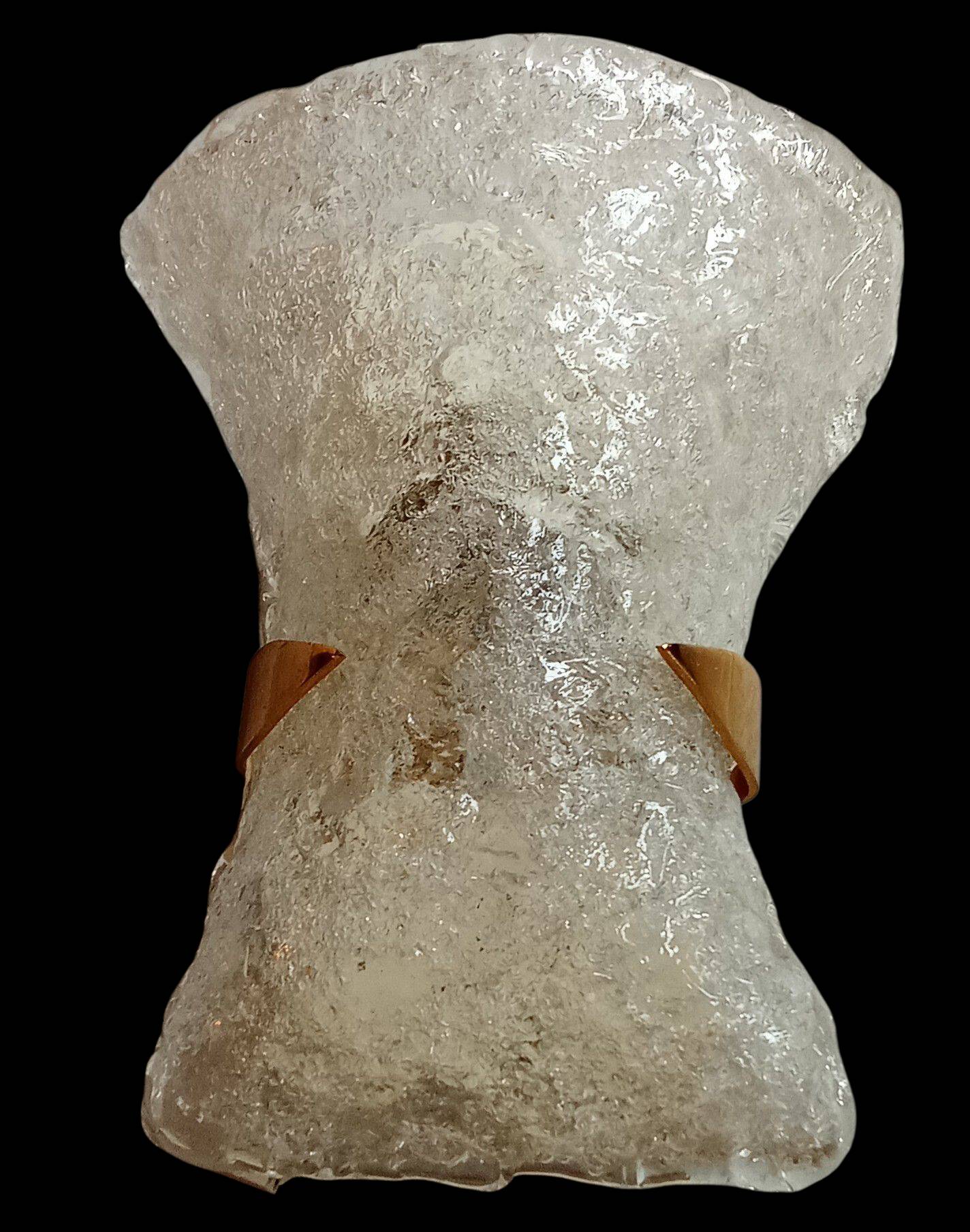 Antique large Murano glass wall light from the 1960s