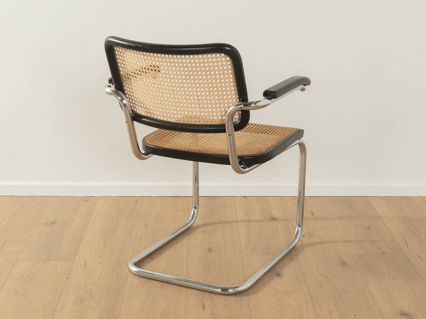 Legendary tubular steel chair, model S 64, Marcel Breuer for Thonet