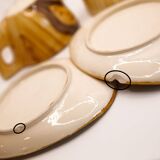 Set of 2 XL imitation wood cups Grandjean Jourdan Vallauris