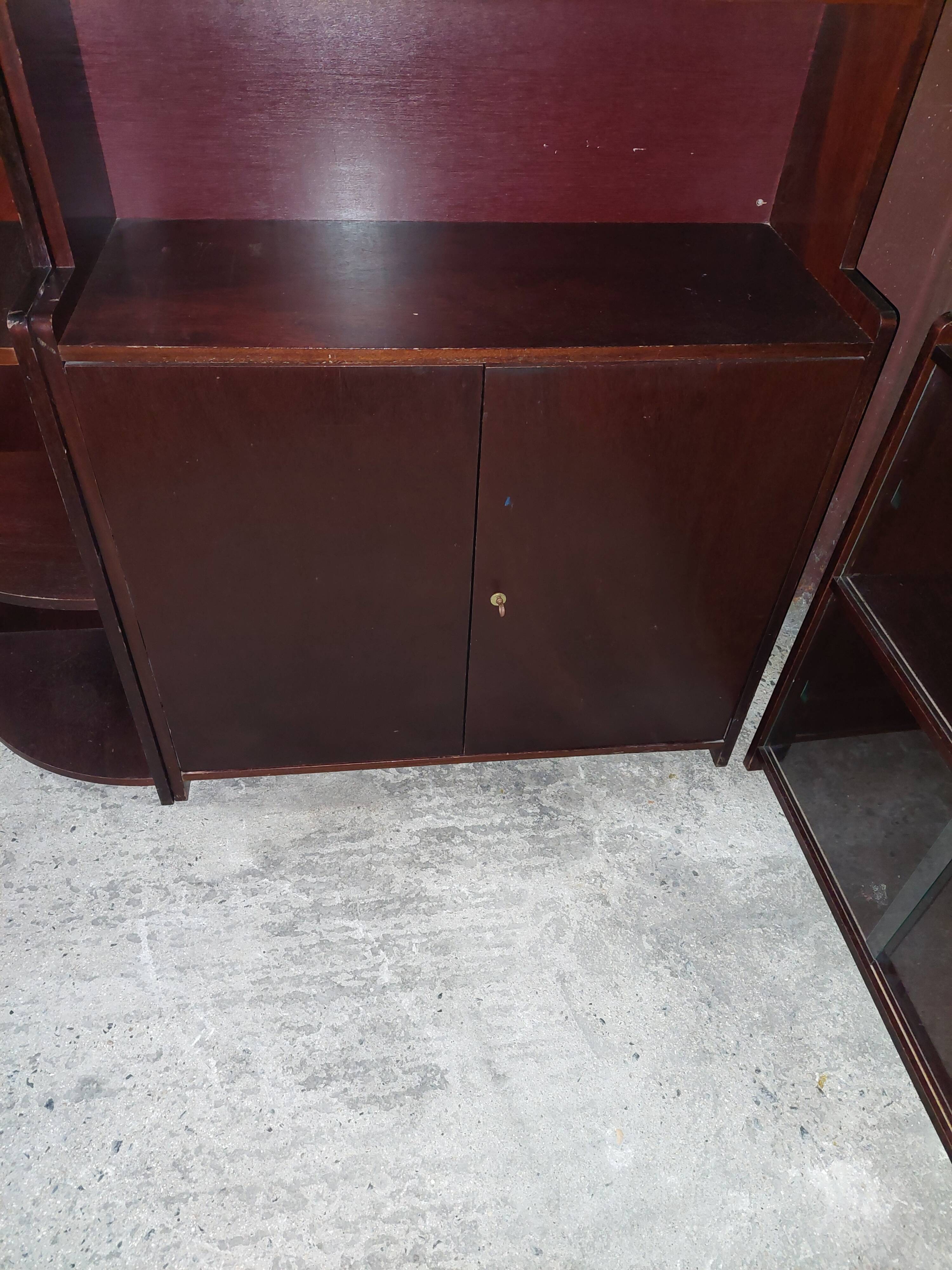 Modular showcase bookcase vintage used