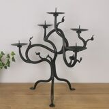 Vintage brutalist chandelier