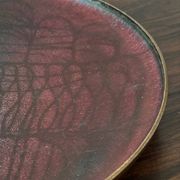 Scandinavian catchall bowl email on copper Bjørnstad Norway 1970