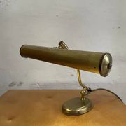 Pfäffle brass table lamp, mid-century modern design, Germany, 1960s