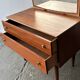 1960s Mid-Century vintage petite chest of drawers with mirror