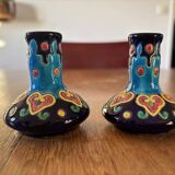 3 vases miniatures longwy