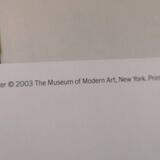 Large Roy Lichtenstein Exhibition Poster - Girl with Ball - Museum of Modern Art (MoMA) New Yo