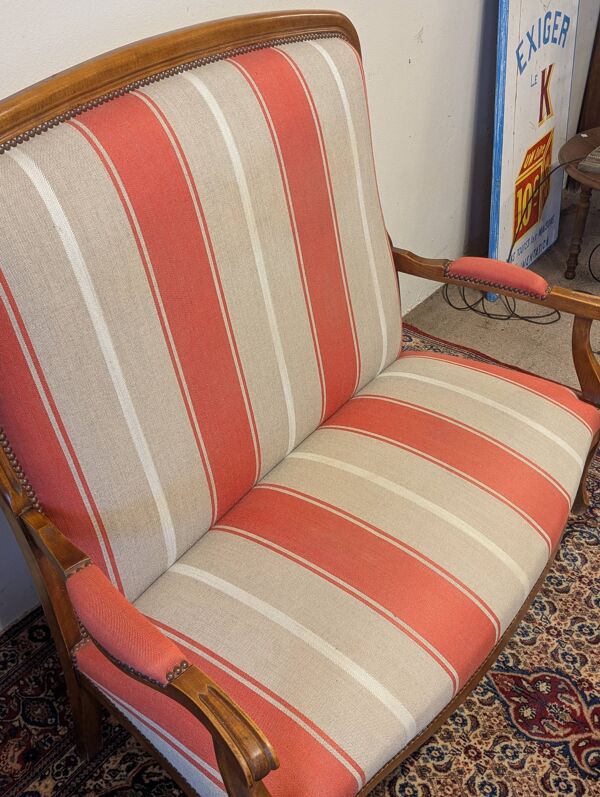 Banquette voltaire deux places