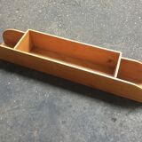 Vintage wooden wall shelf