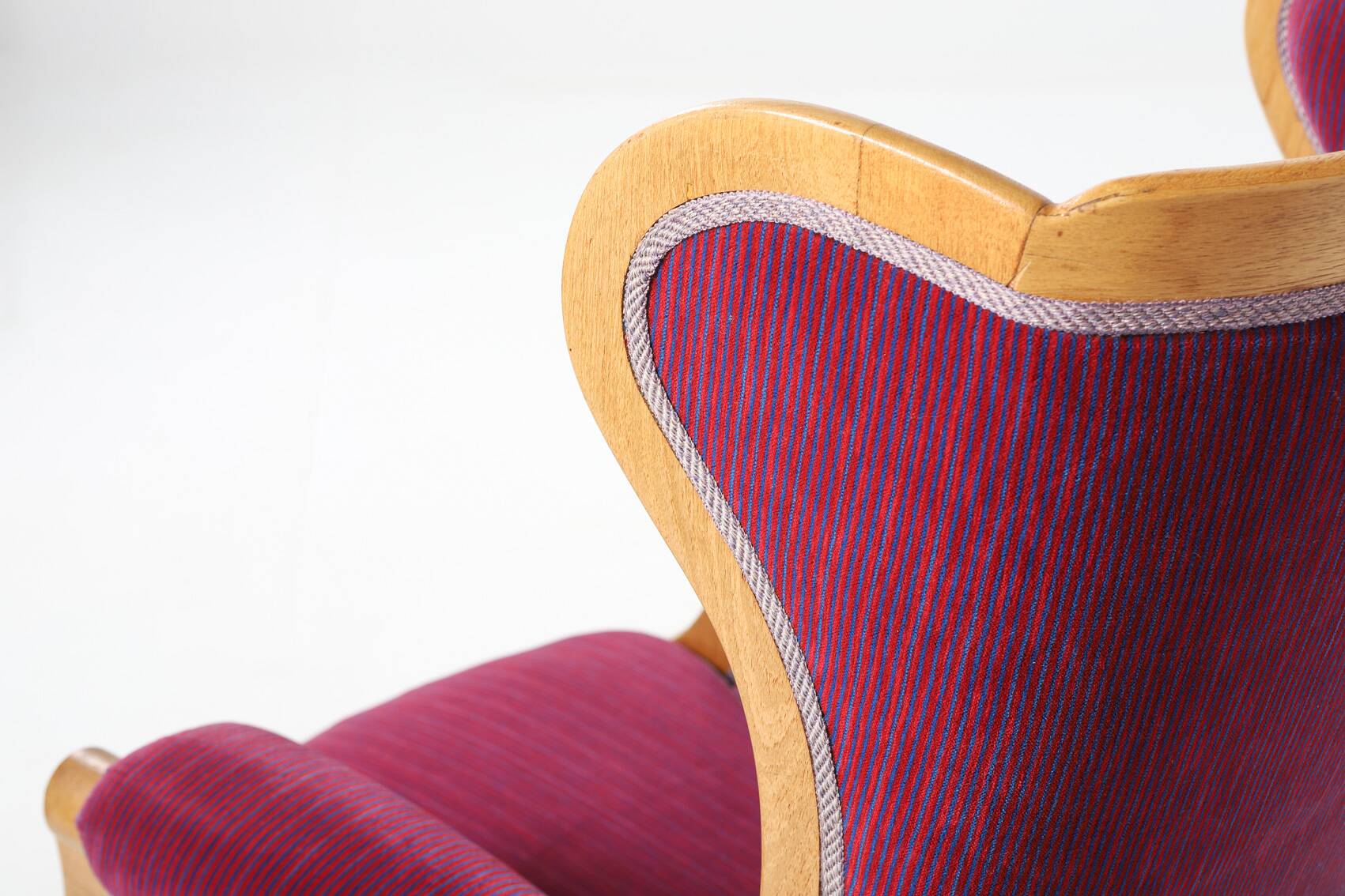 Pair of Lounge Chairs by Oscar Nilsson, Sweden 1960’s