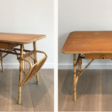 Rattan desk
