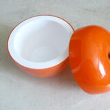 Orange apple ice bucket, 70 years