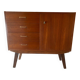 Commode vintage pieds compas