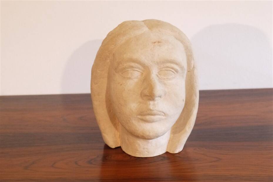 Vintage ceramic head