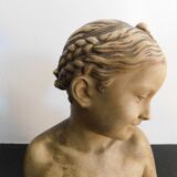 Terracotta bust after J.B. Pigalle