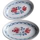 Earthenware dishes from Digoin Sarreguemines Cannes model