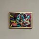 Original Swedish Oil on Canvas – “Abstract Composition” – Signed – Dated 1960 – Vintage & Framed – 44.5 × 31 cm (17.5" × 12.2")