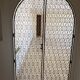 Double wrought iron door