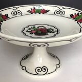 Boch earthenware compotier