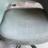 Knoll saarinen executive chair in original textile, swivel base