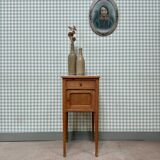Bedside table with marble top (refurbished)
